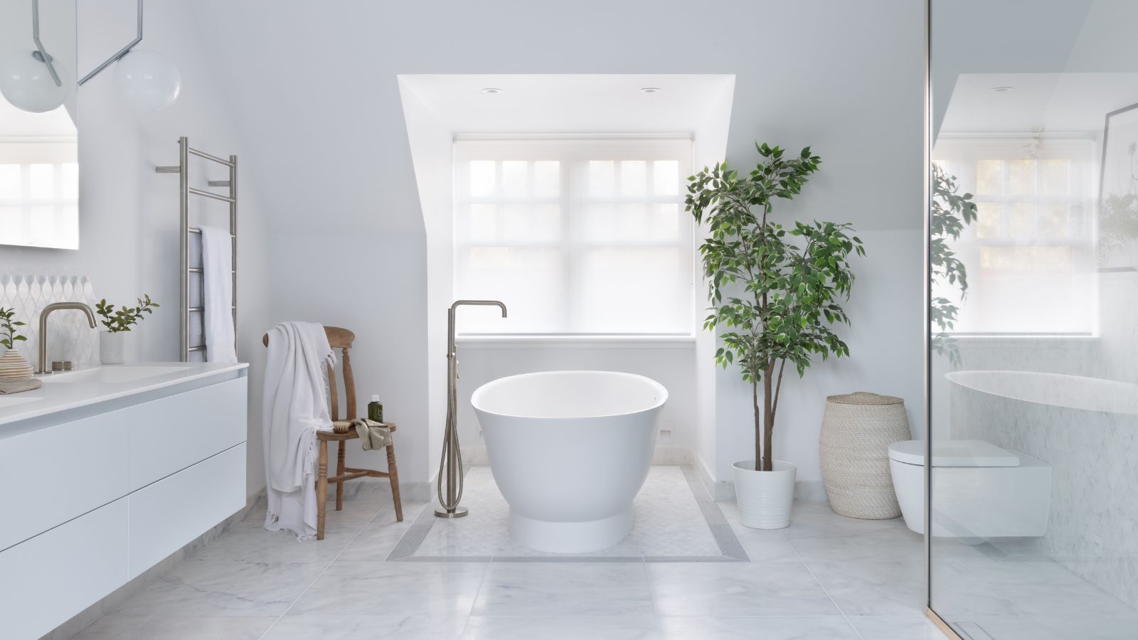 bathroom leak sensor device